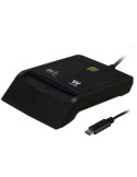Lector de DNI y Tarjetas Woxter PE26-200/ USB Tipo-C/ Negro