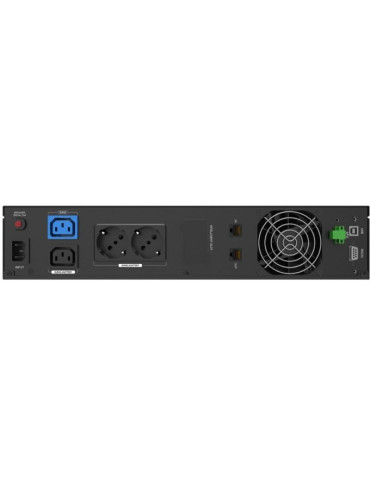 SAI Línea Interactiva Phasak Protekt Rack/ 2160VA-1400W/ 4 Salidas/ Formato Rack 2