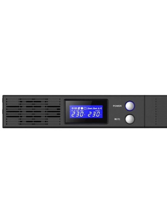 SAI Línea Interactiva Phasak Protekt Slim Rack/ 1500VA-900W/ 4 Salidas/ Formato Rack	