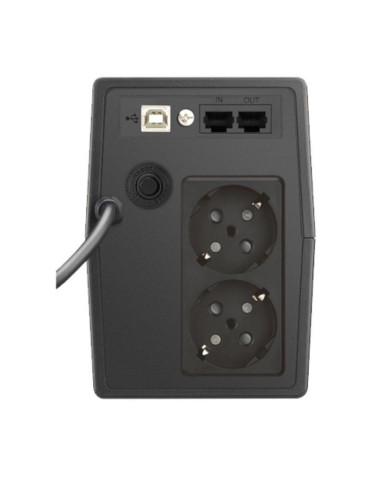 SAI Línea Interactiva Phasak 650 VA LCD Interactive/ 650VA/ 2 Salidas/ Formato Torre 2