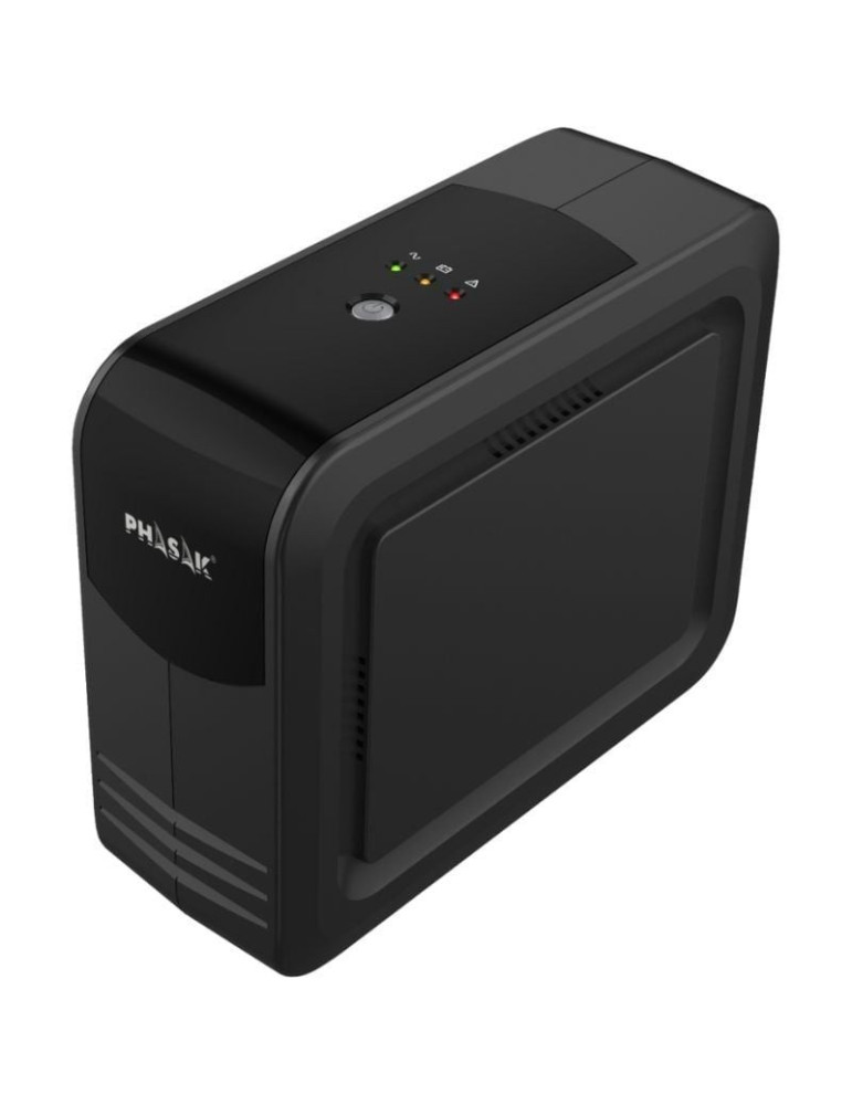 SAI Línea Interactiva Phasak Smart Lite 950VA/ 950VA-570W/ 3 Salidas/ Formato Torre