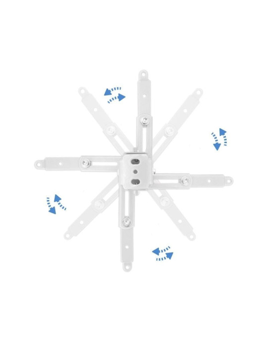 Soporte de Techo para Proyector TooQ PJ2012T-W/ Inclinable/ hasta 20kg