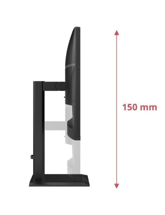 Monitor Profesional AOC Q27E4U 27"/ QHD/ Multimedia/ Regulable en altura/ Negro