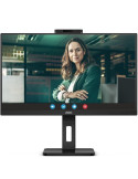 Monitor Profesional AOC Q27P3QW 27"/ QHD/ Webcam/ Multimedia/ Regulable en altura/ Negro