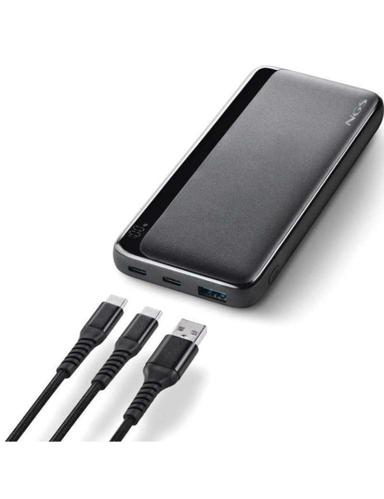 Powerbank 10000mAh NGS QUIZ 10/ 22.5W/ Negra