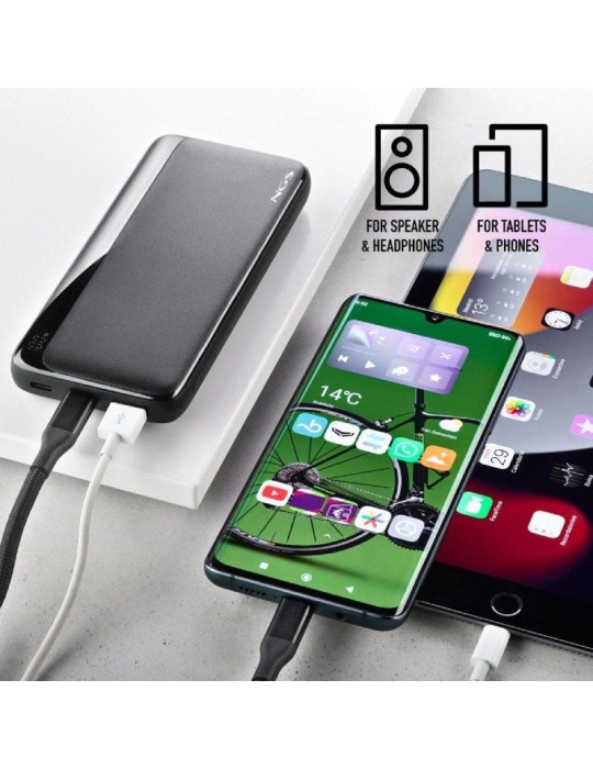 Powerbank 10000mAh NGS QUIZ 10/ 22.5W/ Negra