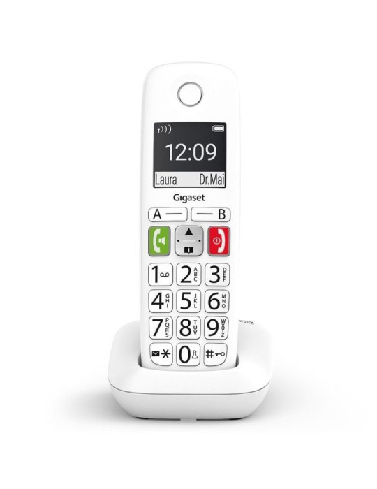 Teléfono Inalámbrico Gigaset E290/ Blanco