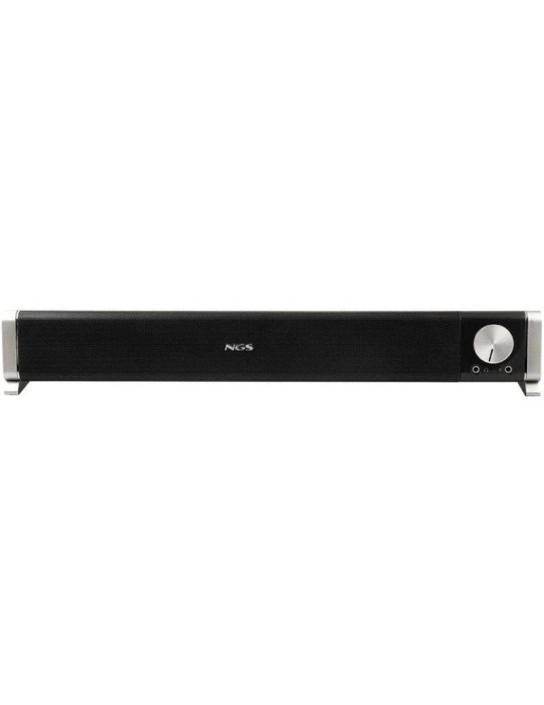 Barra de Sonido con Bluetooth NGS Subway/ 40W/ 2.0/ Negra