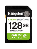 Tarjeta de Memoria Kingston CANVAS Select Plus 128GB SD XC/ Clase 10/ 150MBs