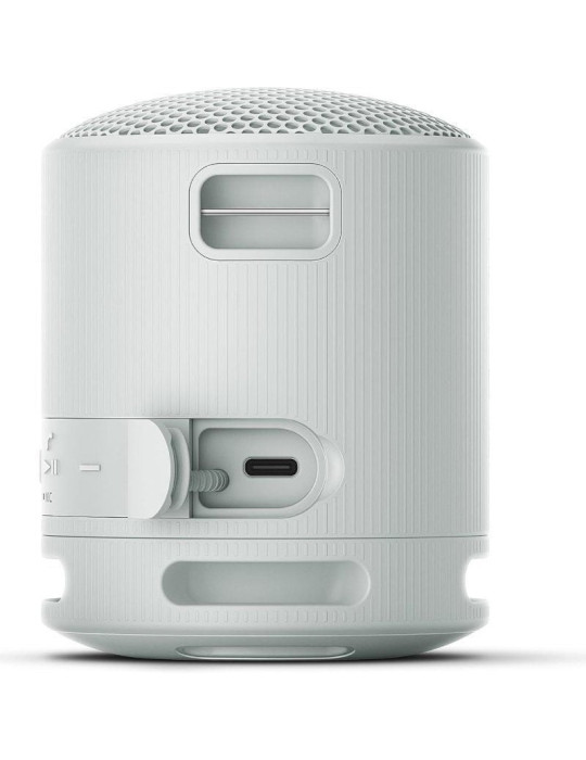 Altavoz Portable con Bluetooth Sony XB100/ 2.0/ Gris Claro