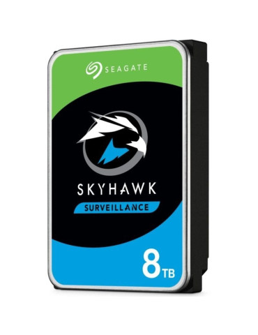 Disco Duro Seagate SkyHawk Surveillance 8TB/ 3.5"/ SATA III/ 256MB