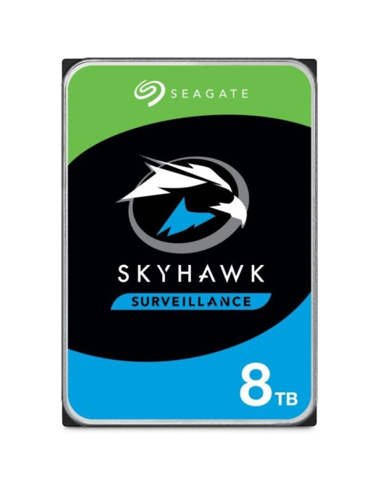 Disco Duro Seagate SkyHawk Surveillance 8TB/ 3.5"/ SATA III/ 256MB