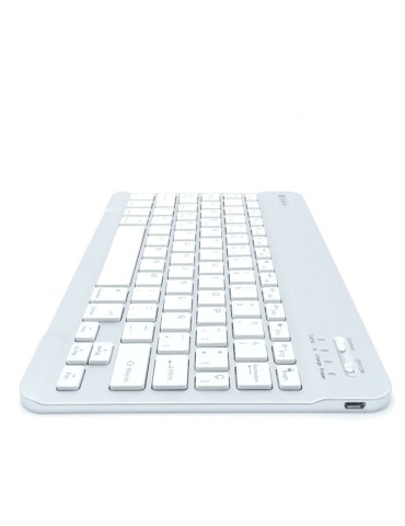 Teclado Compacto Inalámbrico por Bluetooth Subblim Smart/ Plata 2