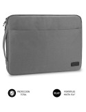 Funda Subblim Urban Laptop Sleeve para Portátiles hasta 15.6"/ Gris