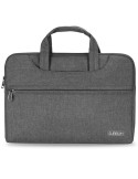 Maletín Subblim Business Laptop Sleeve para Portátiles hasta 15.6"/ Cinta para Trolley/ Gris