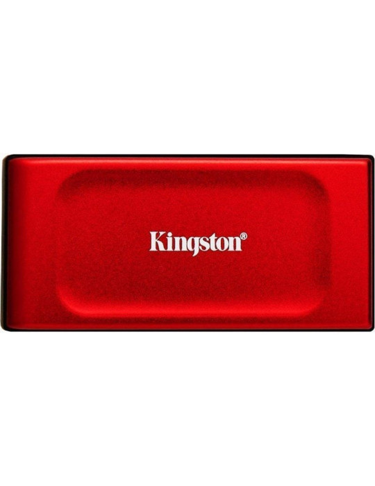 Disco Externo SSD Kingston XS1000 1TB/ USB 3.2/ Rojo