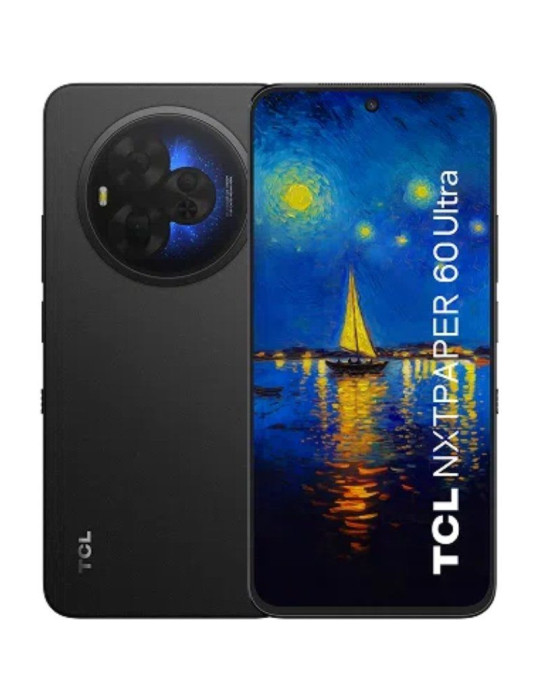 Smartphone TCL 60 Ultra NXTPAPER 12GB/ 512GB/ 7.2"/ 5G/ Negro Nebulosa