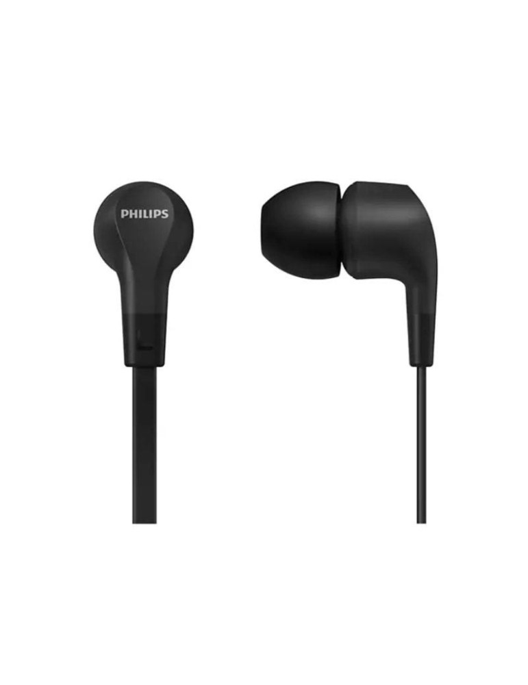 Auriculares Intrauditivos Philips TAE1105/ Jack 3.5/ Negros