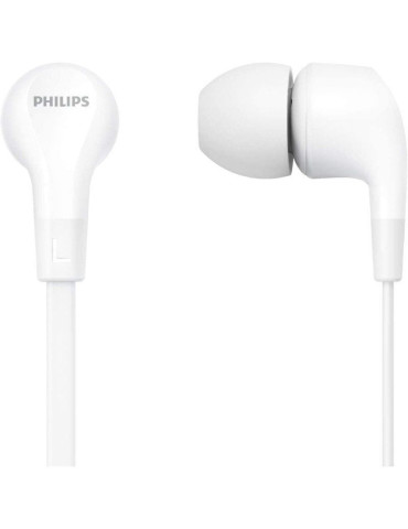 Auriculares Intrauditivos Philips TAE1105WT/ con Micrófono/ Jack 3.5/ Blancos 2