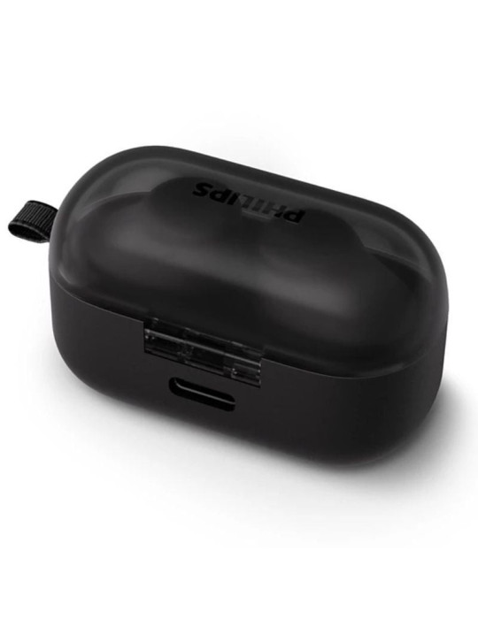 Auriculares Bluetooth Philips TAT2149 con estuche de carga/ Autonomía 6h/ Negros