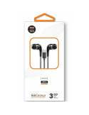 Auriculares Intrauditivos Tech One Tech earTECH TEC1305/ con Micrófono/ USB Tipo-C/ Negros