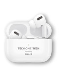 Auriculares Bluetooth Tech One Tech SIUX.10 TEC1410/ con estuche de carga/ Autonomía 5h/ Blancos