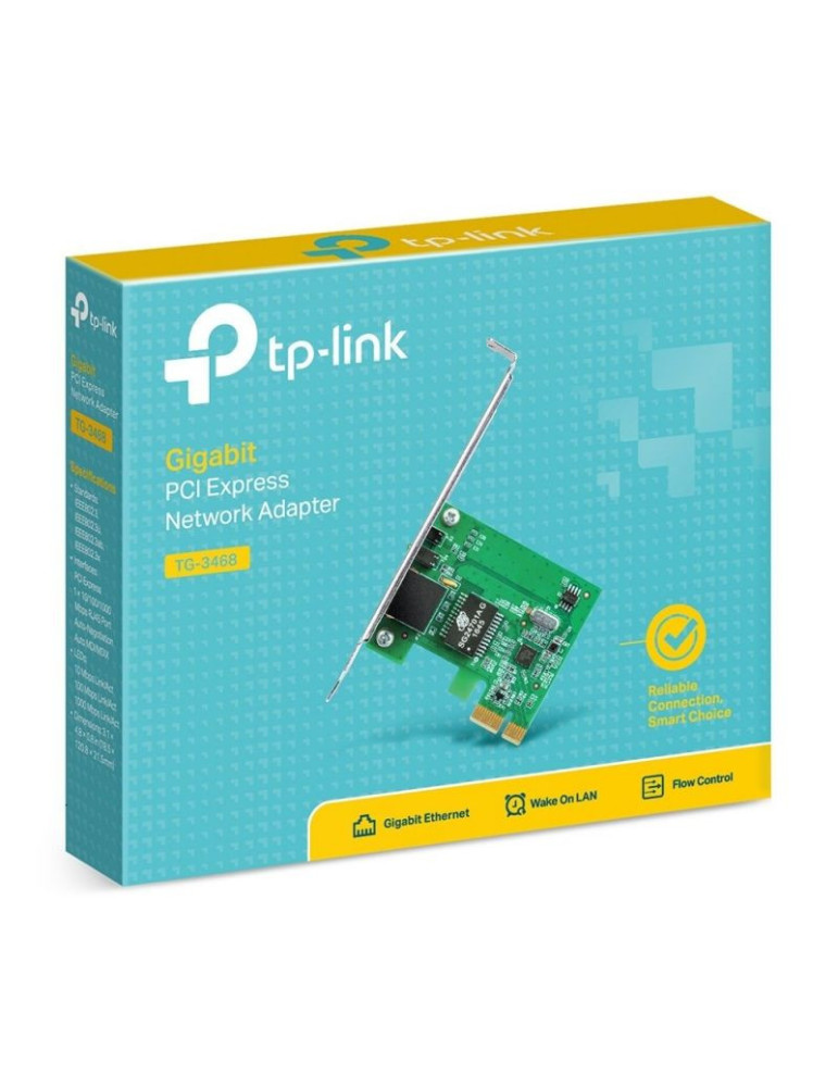 Tarjeta de Red RJ45-PCI Express TP-Link TG-3468/ 1000Mbps