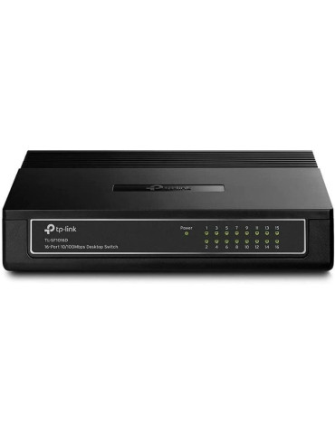 Switch TP-Link 16P 16 Puertos/ RJ-45 10/100