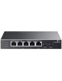Switch TP-Link TL-SG1005P-PD 5 Puertos/ RJ-45 1/ 2.5Gbps PoE