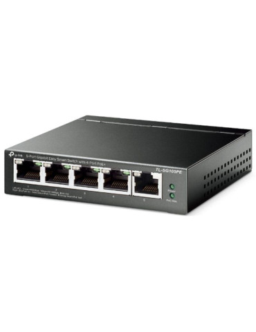 Switch TP-Link TL-SG105PE 5 Puertos/ RJ-45 10/100/1000 PoE 2