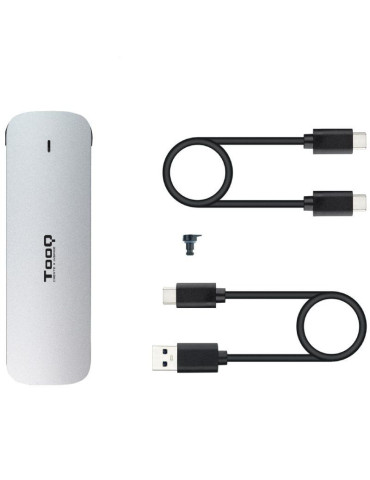 Caja Externa para Disco SSD M.2 TooQ TQE-2202S/ USB 3.1 Gen1/ Sin tornillos 2