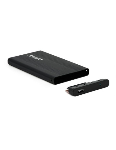 Caja Externa para Disco Duro de 2.5" TooQ TQE-2510B/ USB 2.0 2