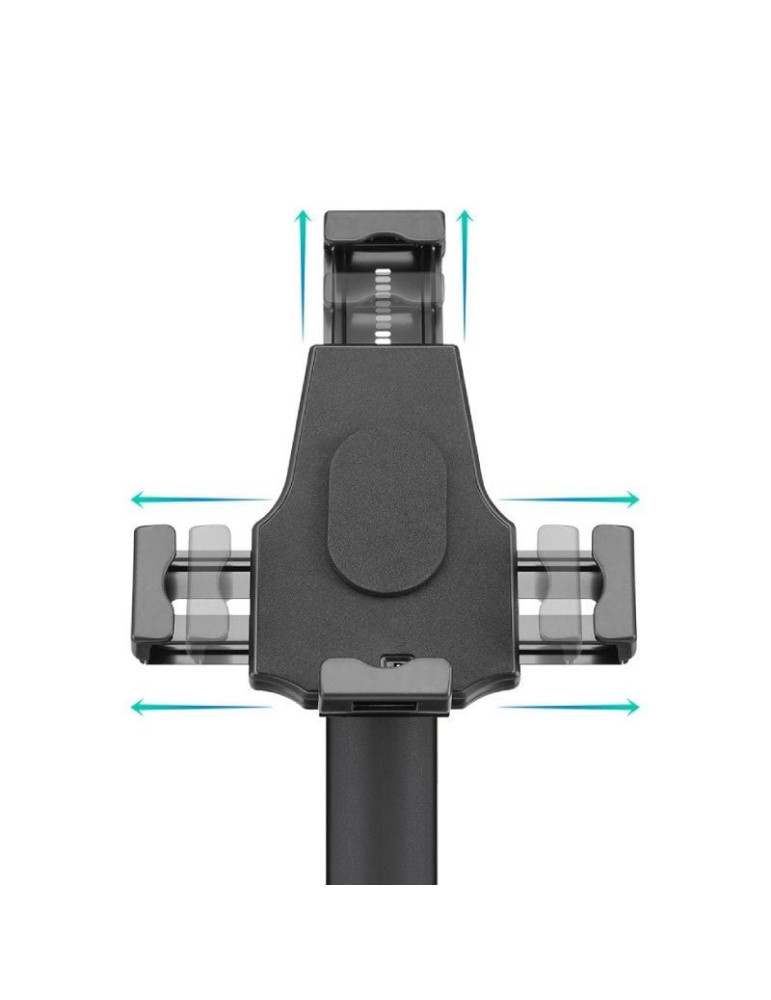 Soporte para Tablet TooQ TQTDS0811/ Antirrobo/ Negro