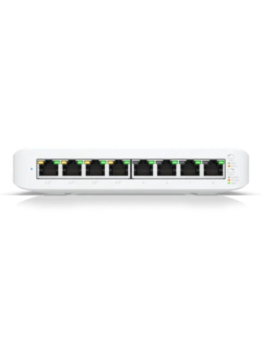 Switch Ubiquiti USW-LITE-8-POE/ 8 Puertos/ RJ45 10/100/1000 PoE