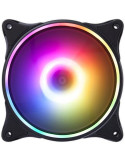 Ventilador Hiditec N18 ARGB/ 12cm/ Negro