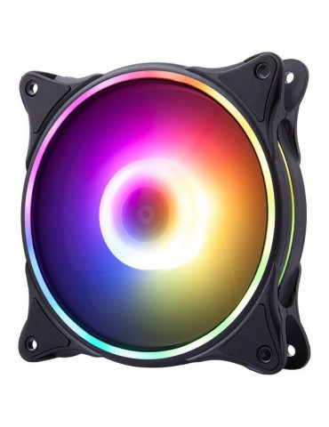 Ventilador Hiditec N18 ARGB/ 12cm/ Negro 2