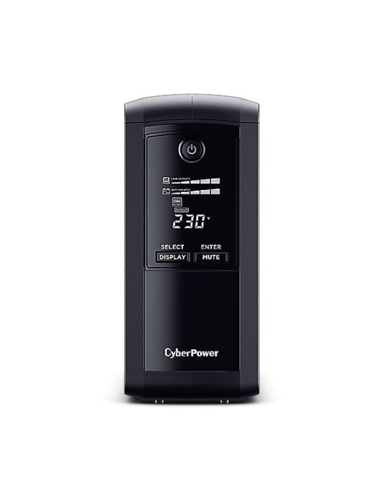 SAI Línea Interactiva Cyberpower VP700ELCD/ 700VA-390W/ 4 Salidas/ Formato Torre