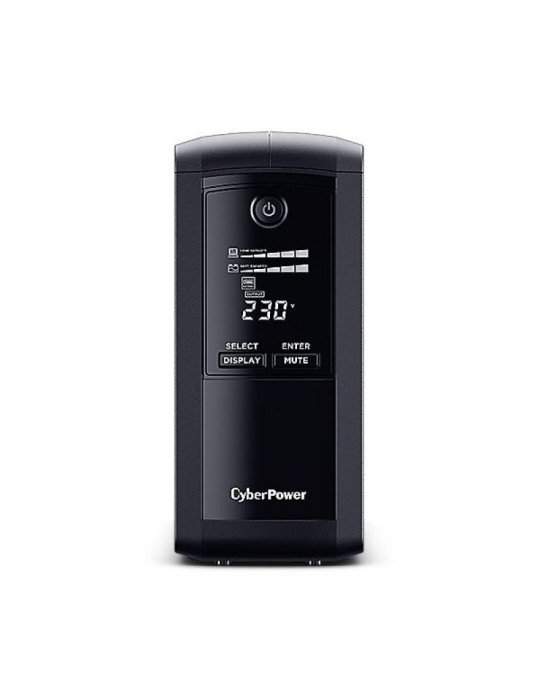 SAI Línea Interactiva Cyberpower VP700ELCD/ 700VA-390W/ 4 Salidas/ Formato Torre