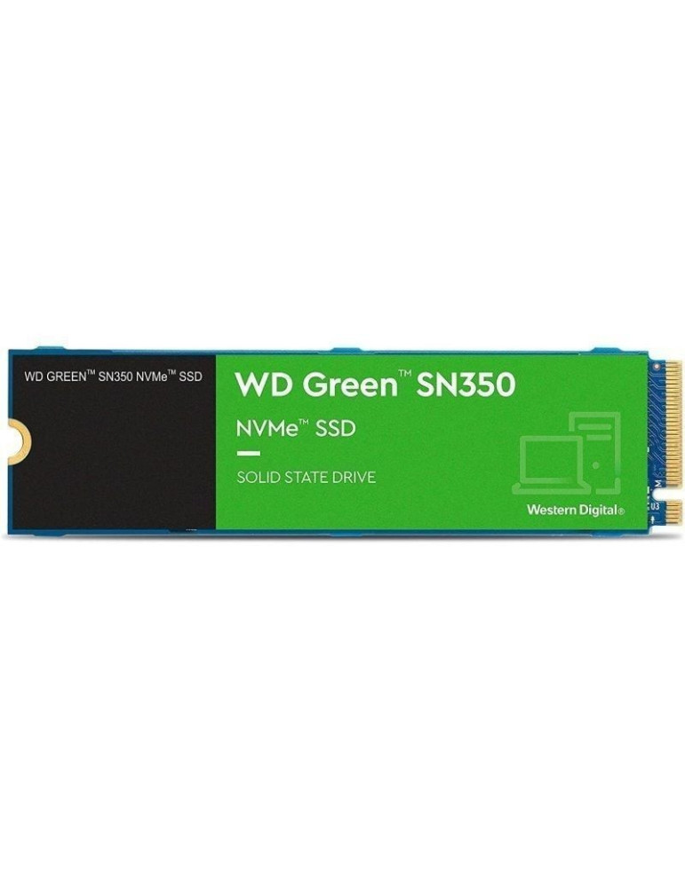 Disco SSD Western Digital WD Green SN350 2TB/ M.2 2280 PCIe Gen3/ Full Capacity