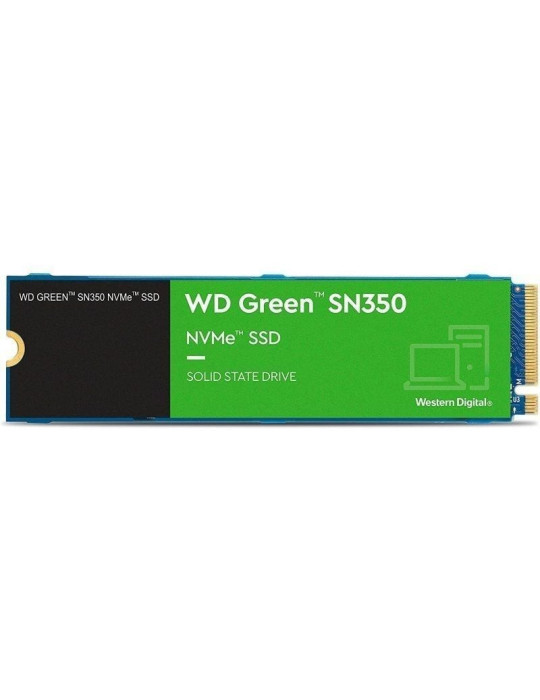 Disco SSD Western Digital WD Green SN350 2TB/ M.2 2280 PCIe Gen3/ Full Capacity