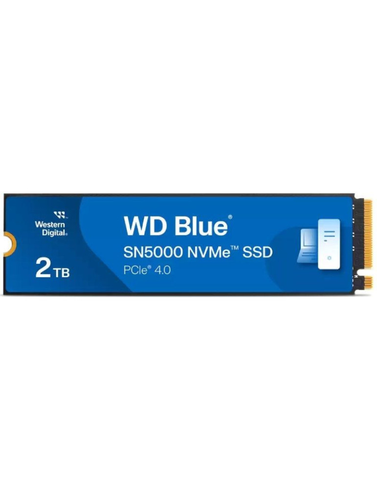 Disco SSD Western Digital WD Blue SN5000 2TB/ M.2 2280 PCIe Gen4/ Full Capacity