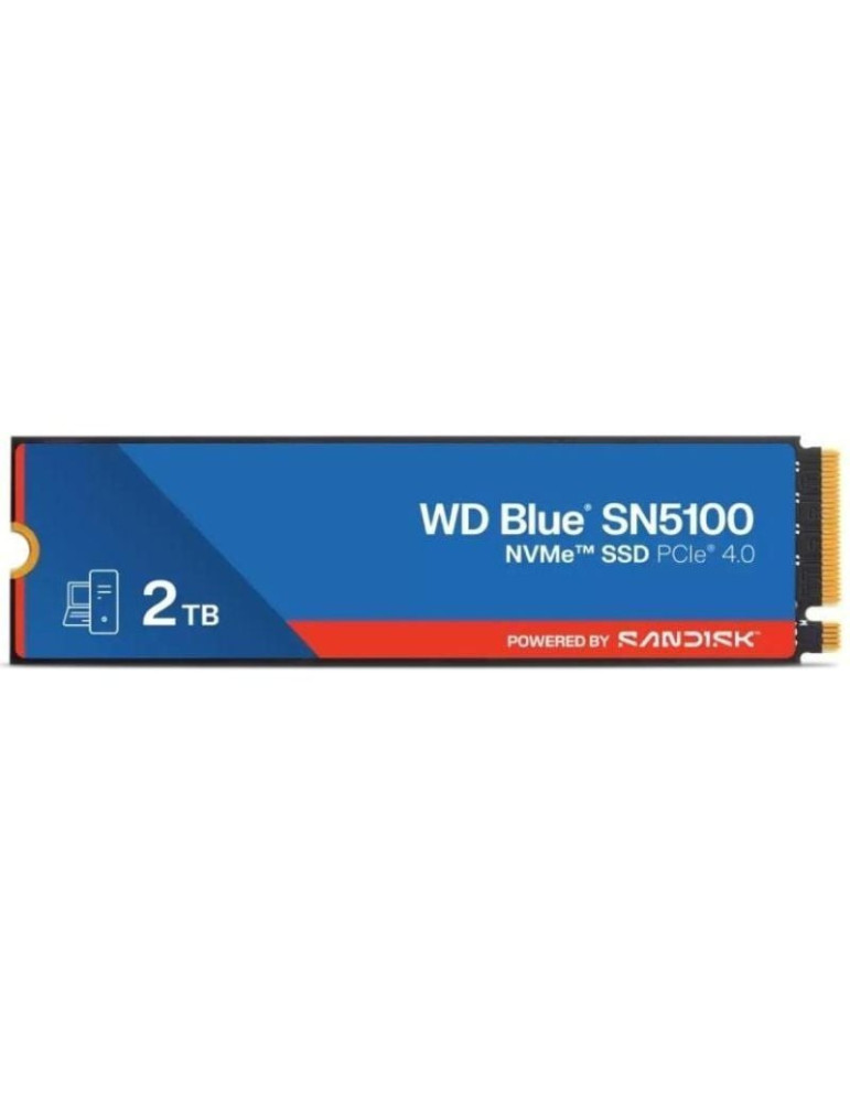 Disco SSD SanDisk WD Blue SN5100 2TB/ M.2 2280 PCIe Gen4/ Full Capacity