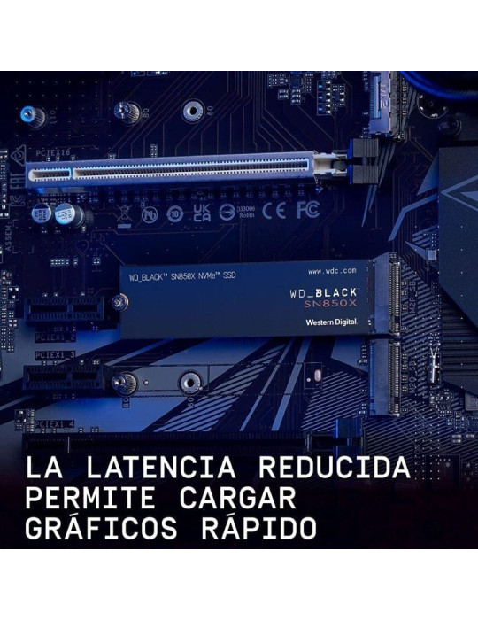 Disco SSD SanDisk WD Black SN850X 4TB/ M.2 2280 PCIe 4.0/ Full Capacity