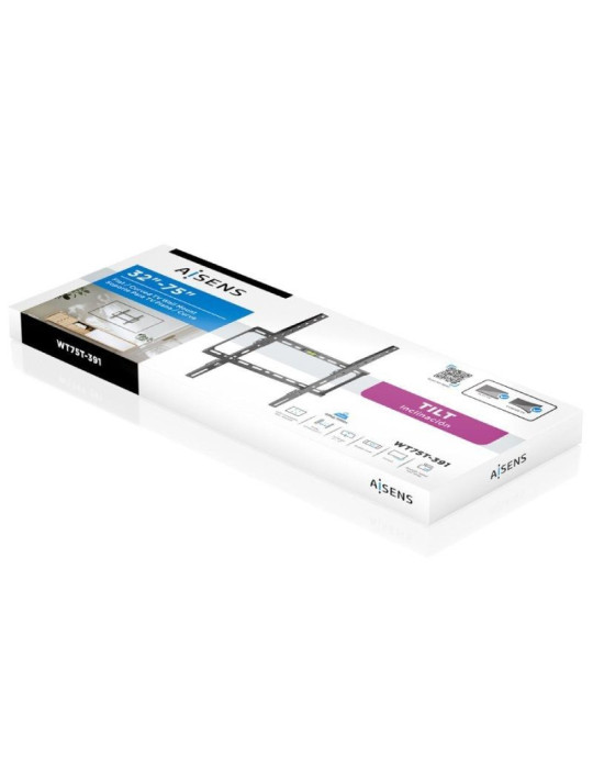 Soporte de Pared Inclinable Aisens WT75T-391 para Monitores y TV de 32-75"/ hasta 45kg