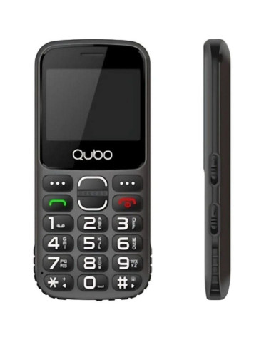 Teléfono Móvil Qubo X-230BKC 4G para Personas Mayores/ Negro 2