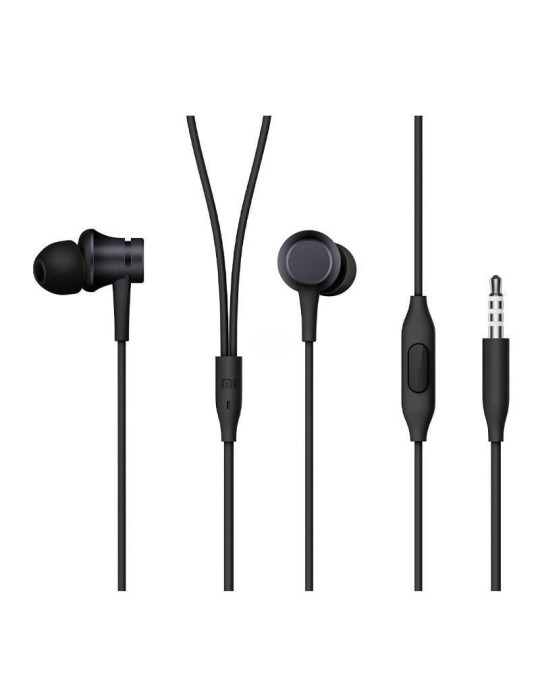 Auriculares Intrauditivos Xiaomi Mi In Ear Basic/ con Micrófono/ Jack 3.5/ Negros