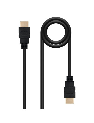 Cable HDMI 1.3b Nanocable 10.15.0301/ HDMI Macho - HDMI Macho/ 1m/ Negro 2