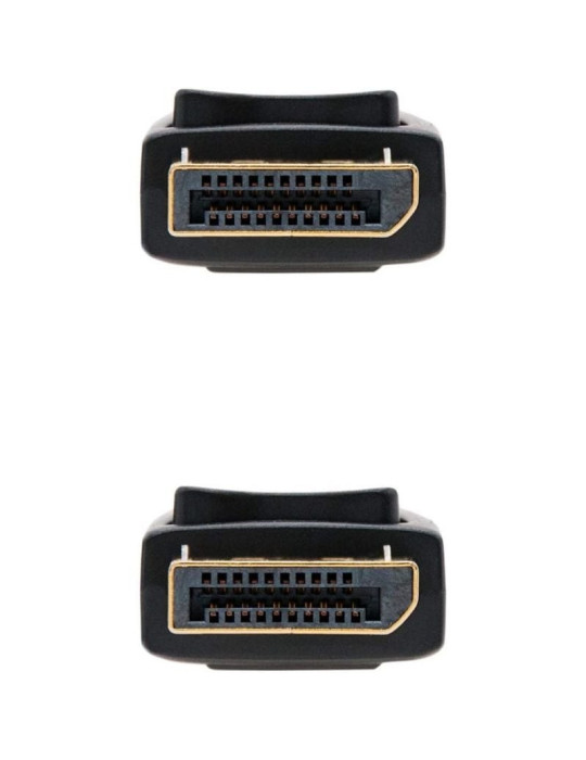 Cable Displayport 1.2 4K Nanocable 10.15.2305/ Displayport Macho - Displayport Macho/ 5m/ Negro