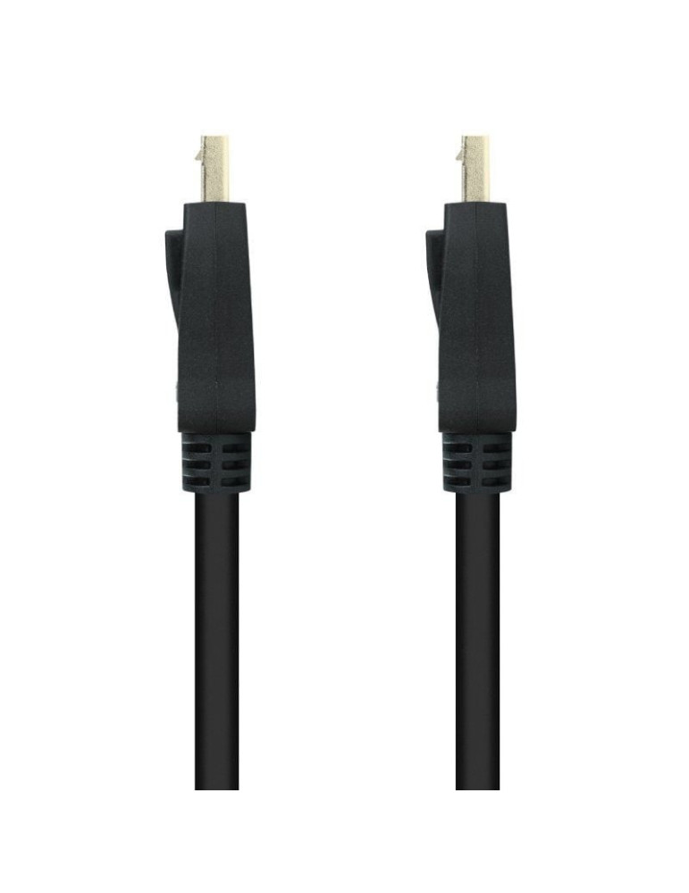 Cable DisplayPort Nanocable 10.15.2601-L150/ DisplayPort Macho - DisplayPort Macho/ 1.5m/ Negro
