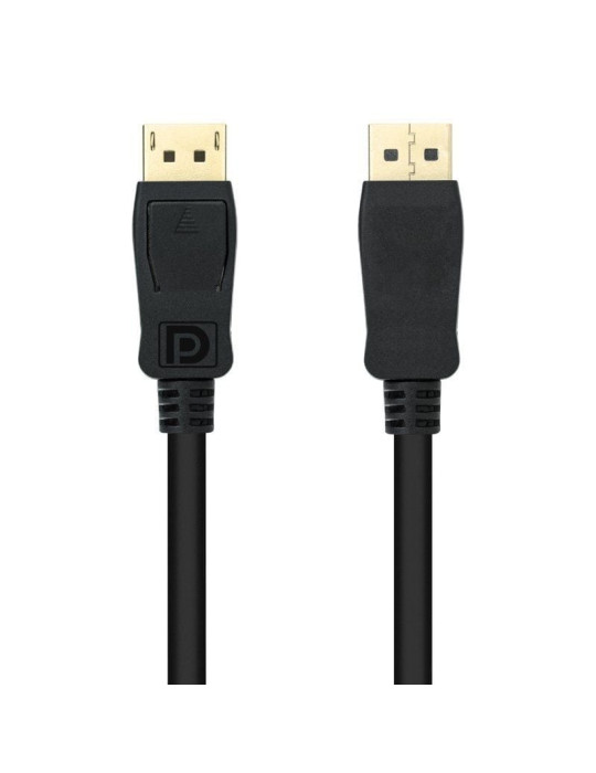 Cable DisplayPort Nanocable 10.15.2602/ DisplayPort Macho - DisplayPort Macho/ 2m/ Negro
